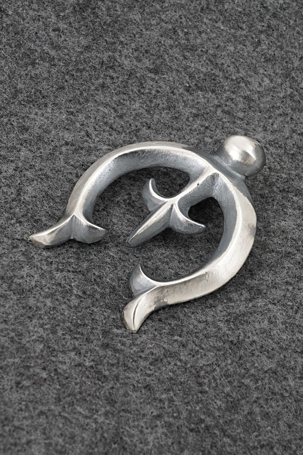 Sterling Silver Naja Pendant - Harrison Bitsue