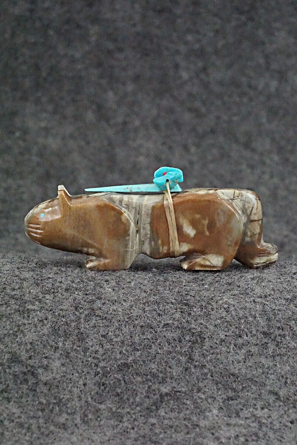 Mountain Lion Zuni Fetish Carving - Alex Tsethlikai