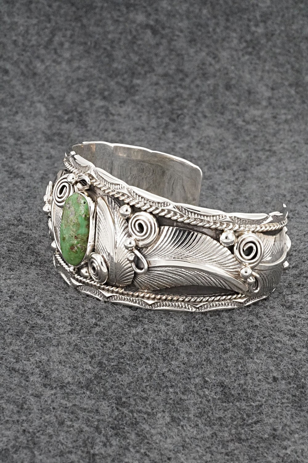Turquoise & Sterling Silver Bracelet - Darrell Morgan