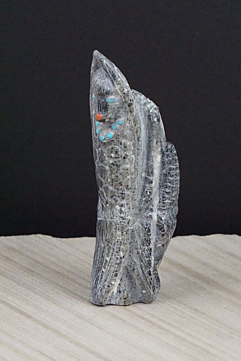 Corn Maiden Zuni Fetish Carving - Derrick Kaamasee