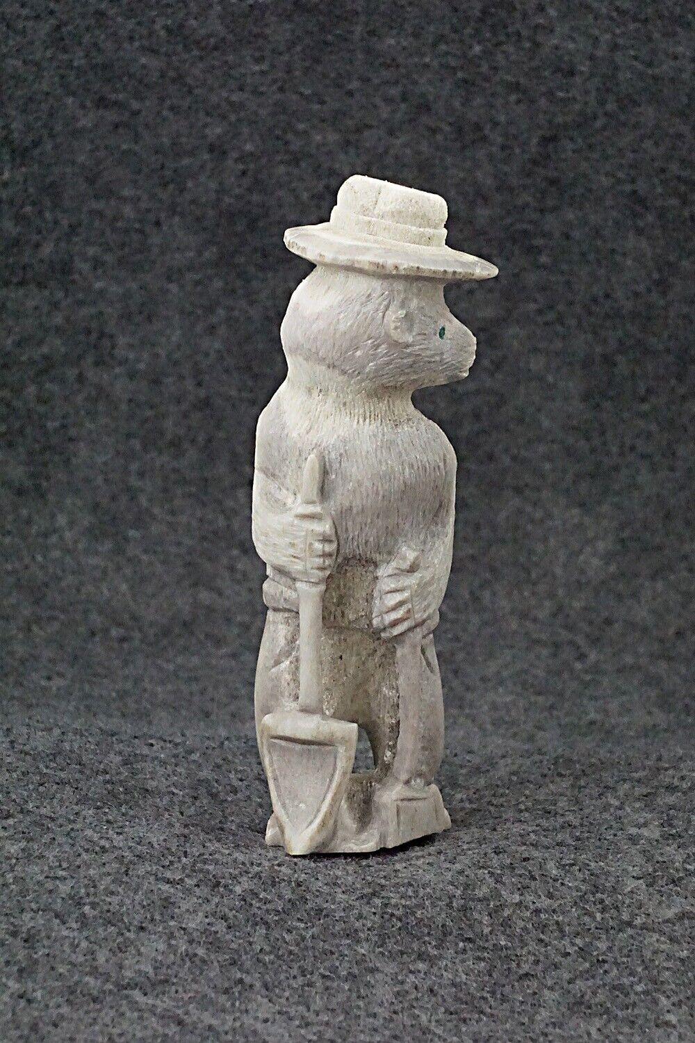 Smokey Bear Zuni Fetish Carving - Chris Peina