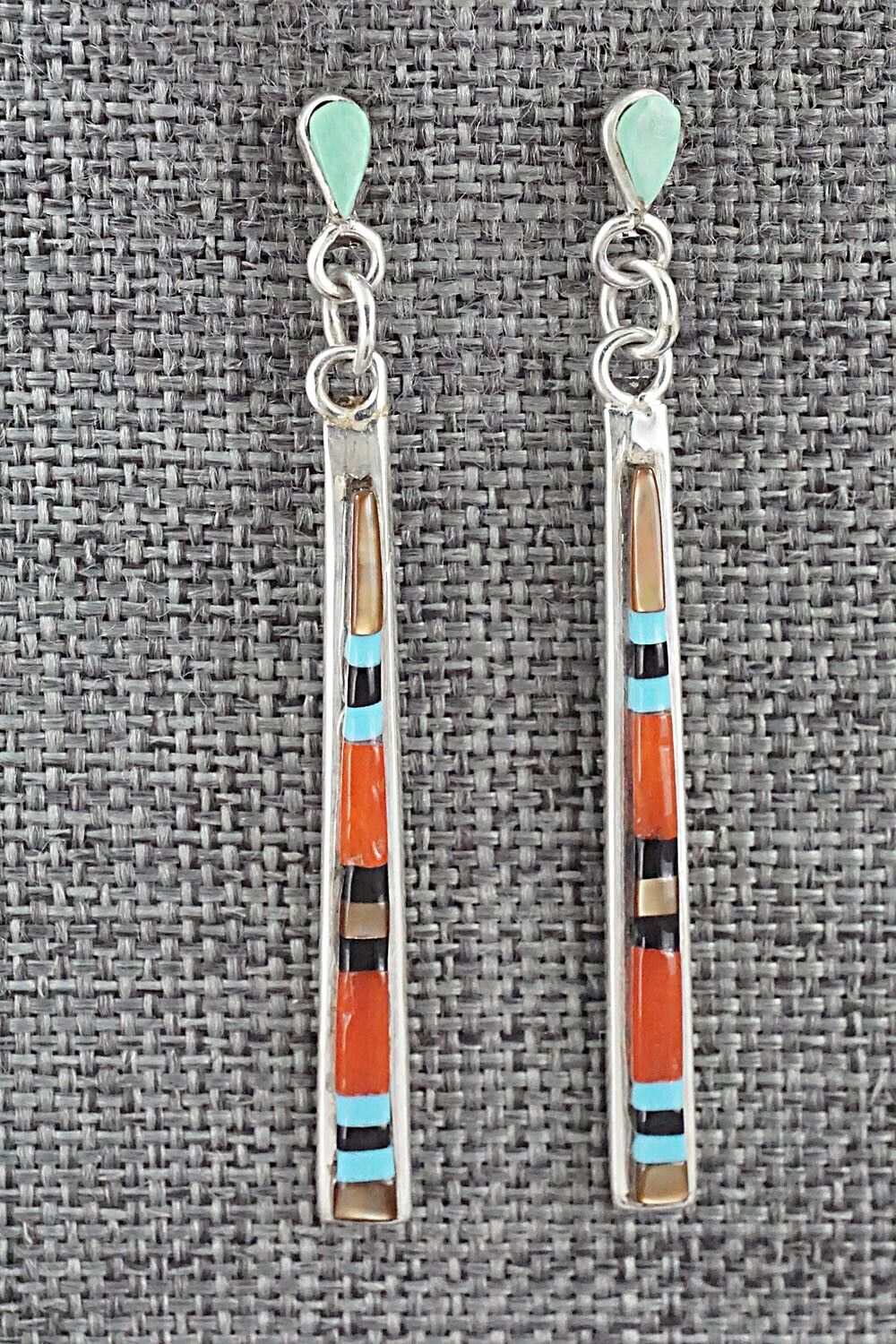 Multi-Stone & Sterling Silver Earrings - Jeanette Chavez