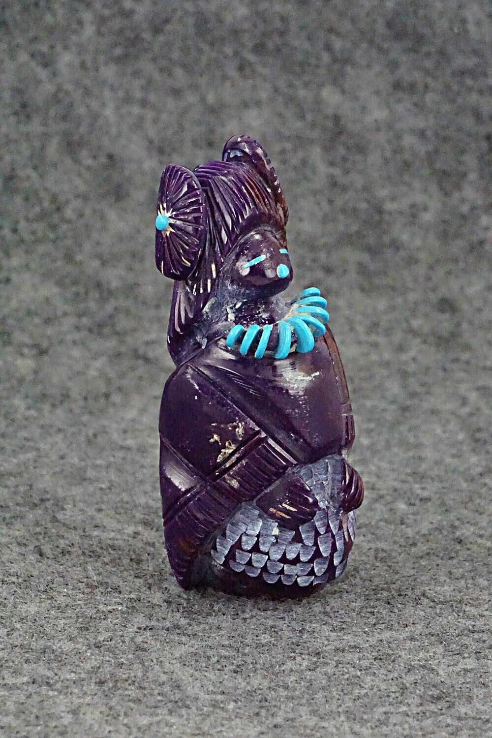 Corn Maiden Zuni Fetish Carving - Claudia Peina