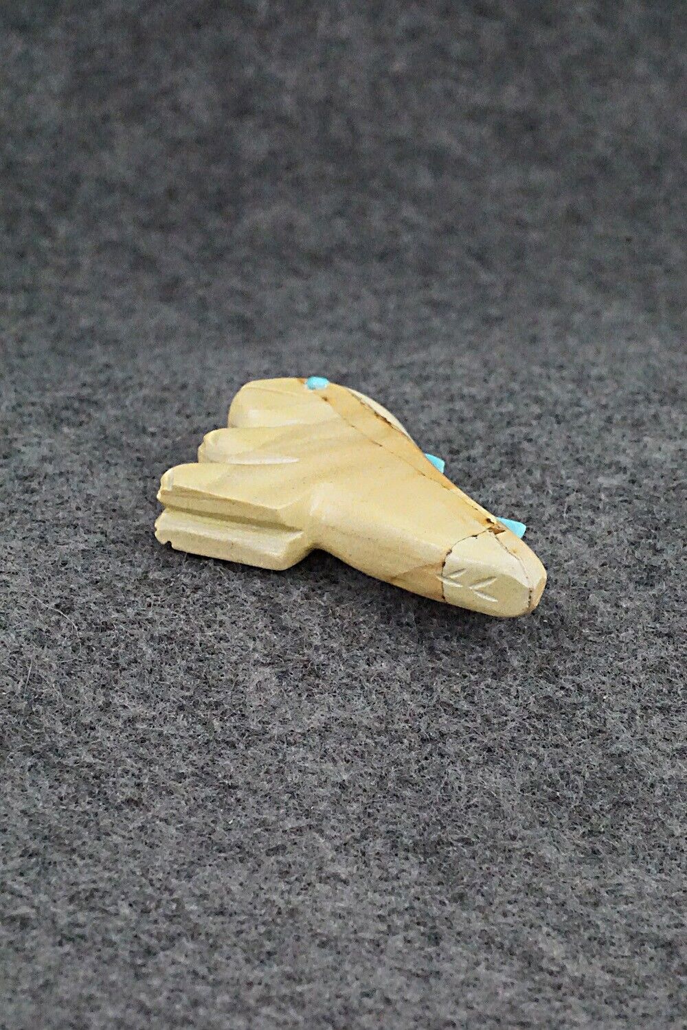 Dinosaur Zuni Fetish Carving - Cody Chavez