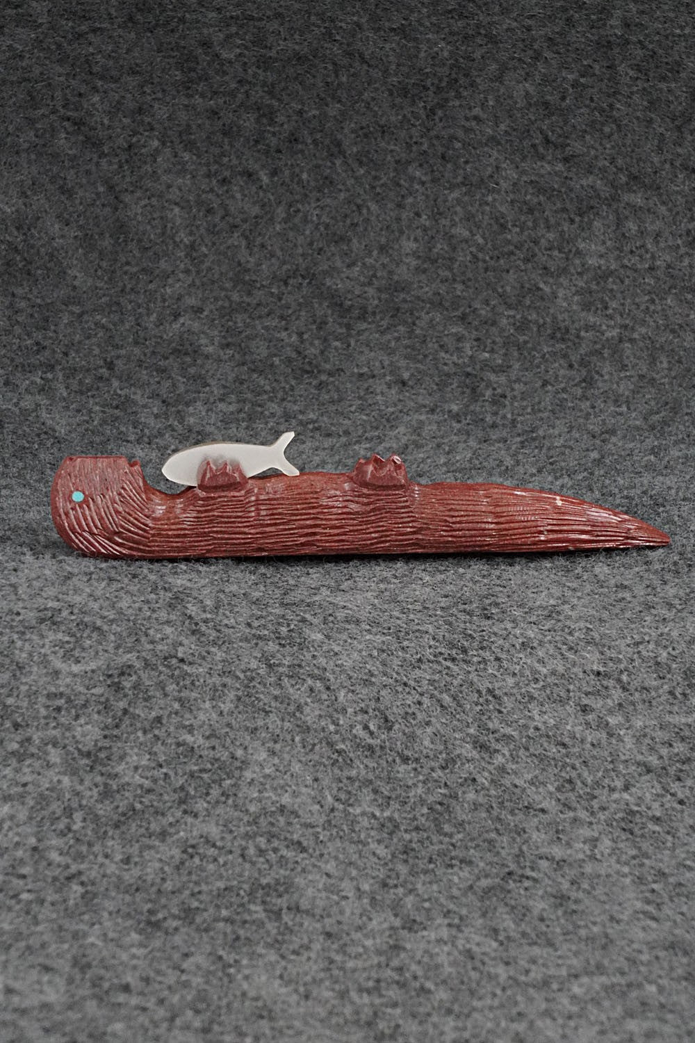 Otter Zuni Fetish Carving - Jesus Espino
