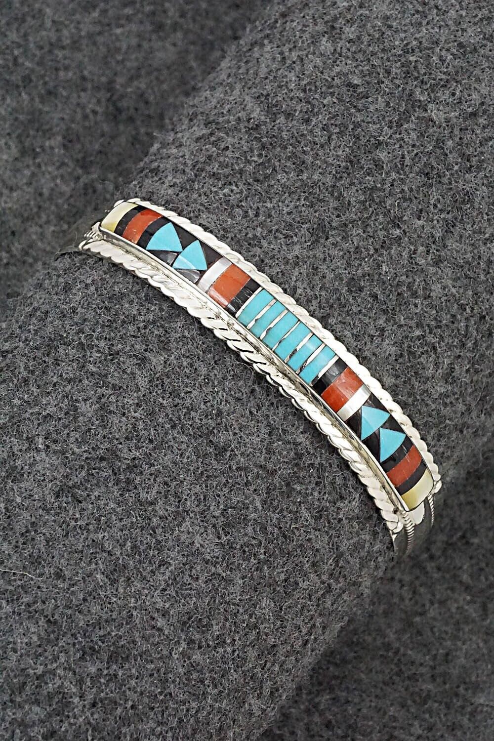 Multi Stone & Sterling Silver Bracelet - Rebecca Sheyka
