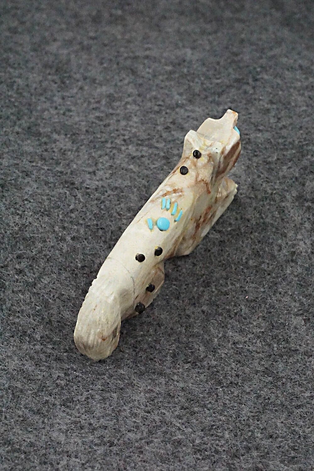 Wolf Zuni Fetish Carving - Danette Laate