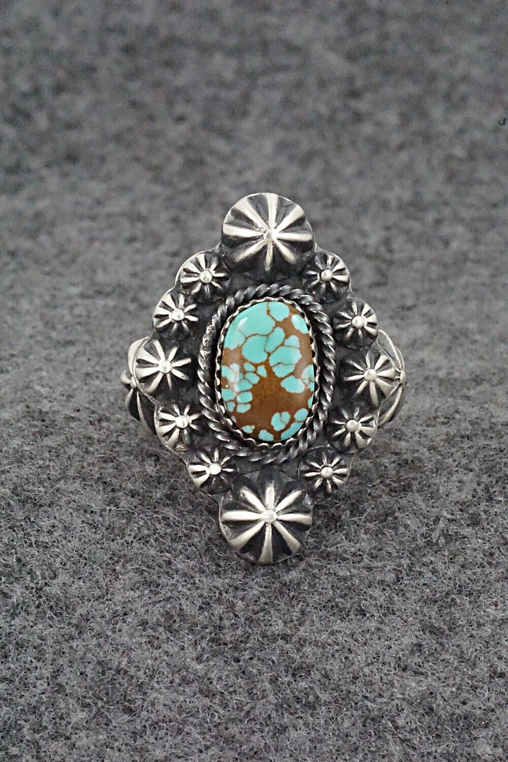 Turquoise & Sterling Silver Ring - Andrew Gordon - 8
