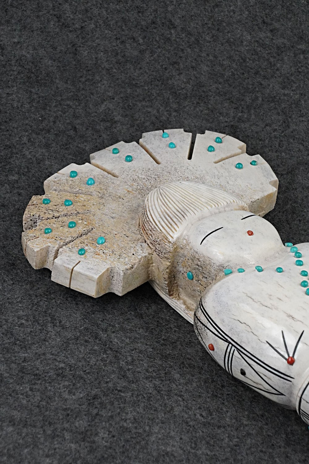 Corn Maiden Zuni Fetish Carving - Claudia Peina
