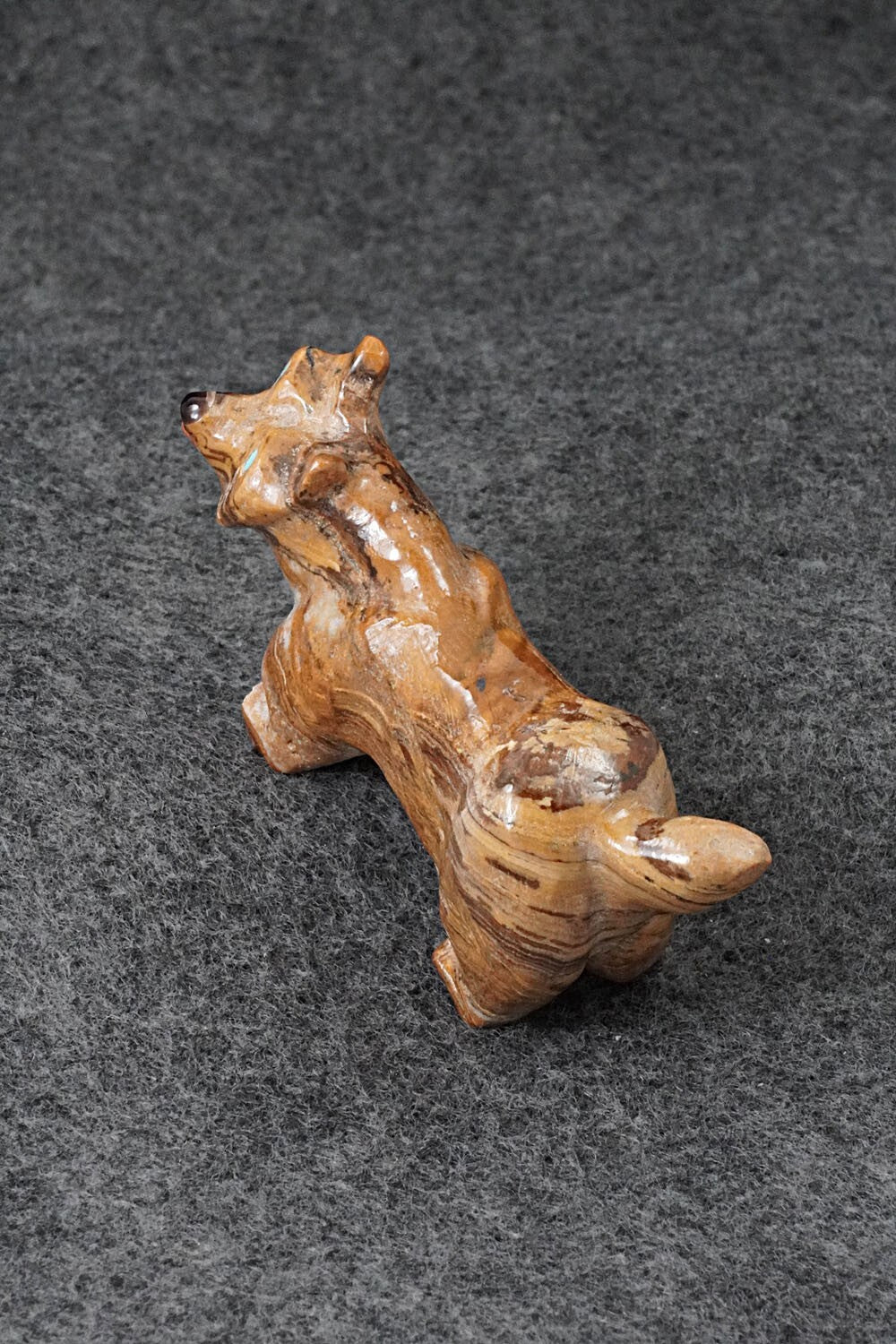 Bobcat Zuni Fetish Carving - Freddie Leekya