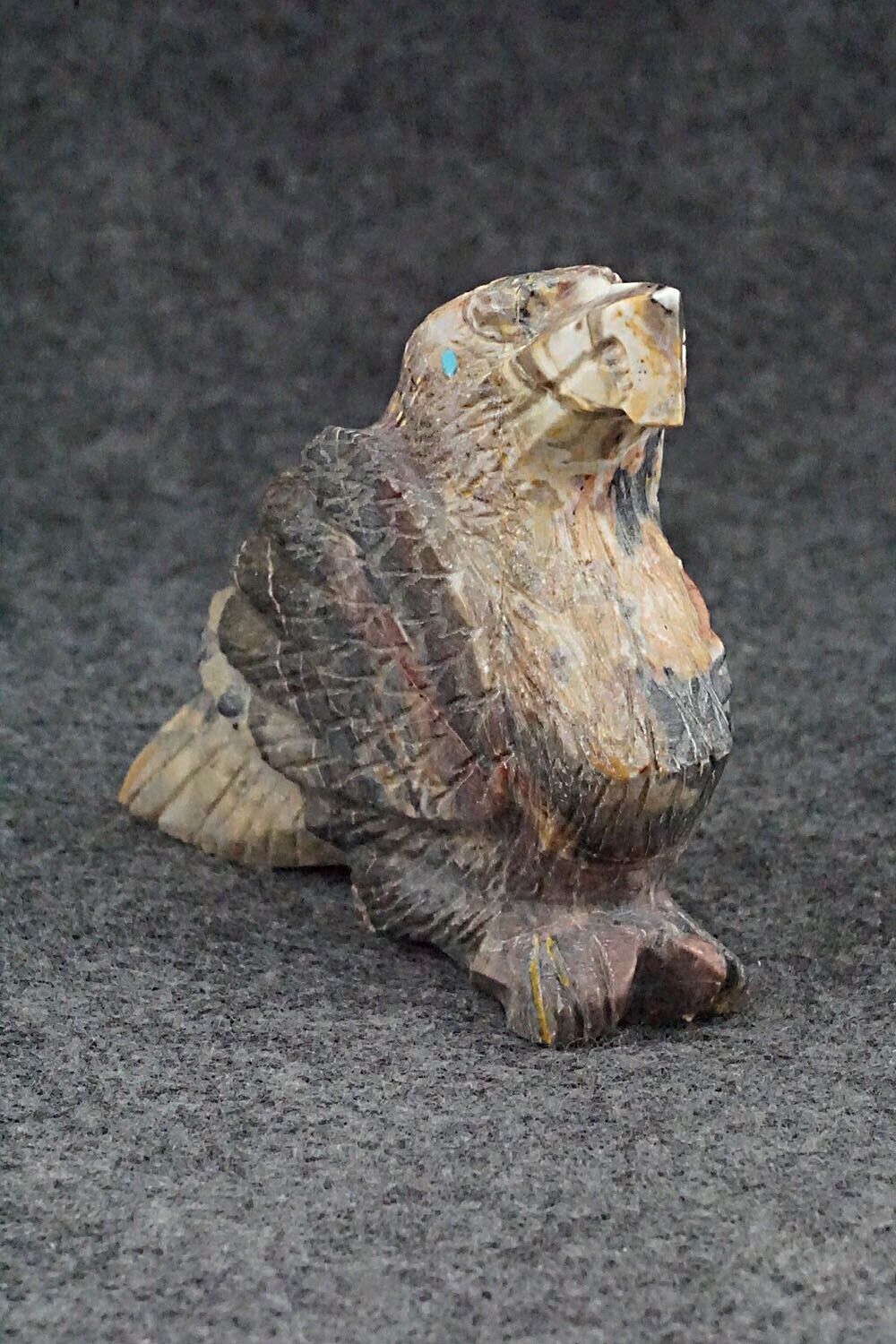 Eagle Zuni Fetish Carving - Tony Mackel