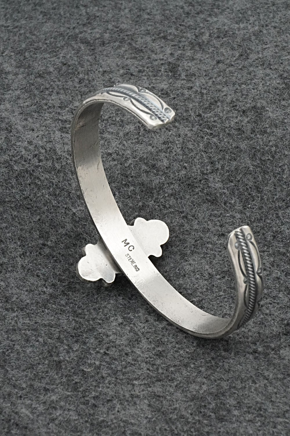 Turquoise & Sterling Silver Bracelet - Michael Calladitto