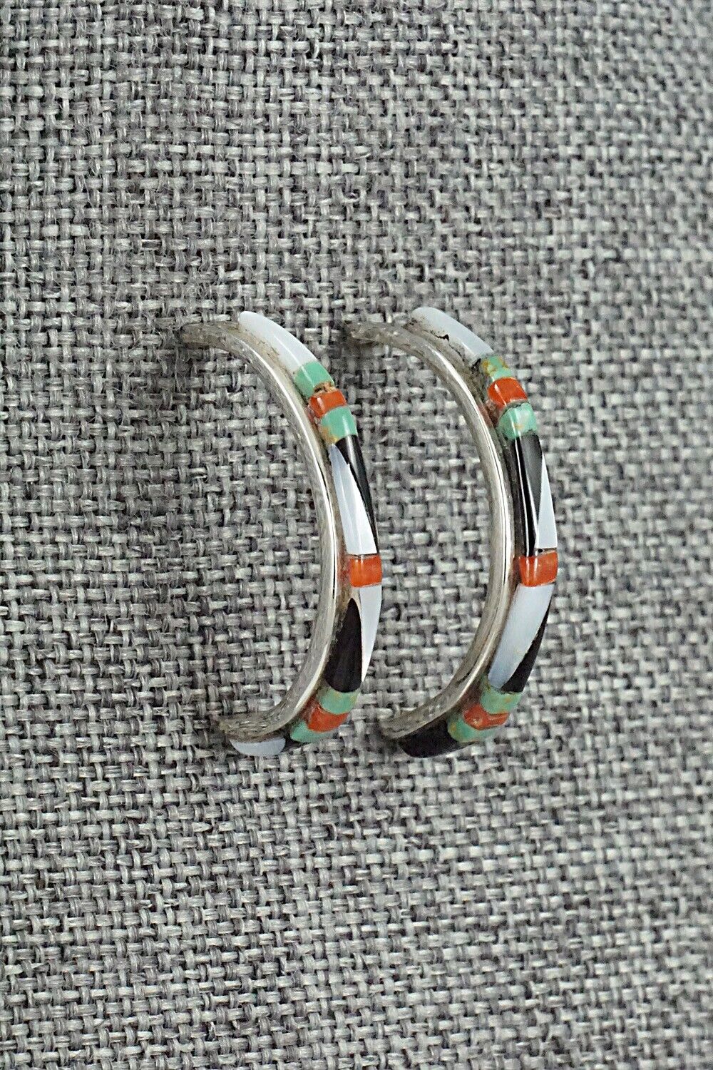 Multi-Stone & Sterling Silver Earrings - Jeannette Chavez