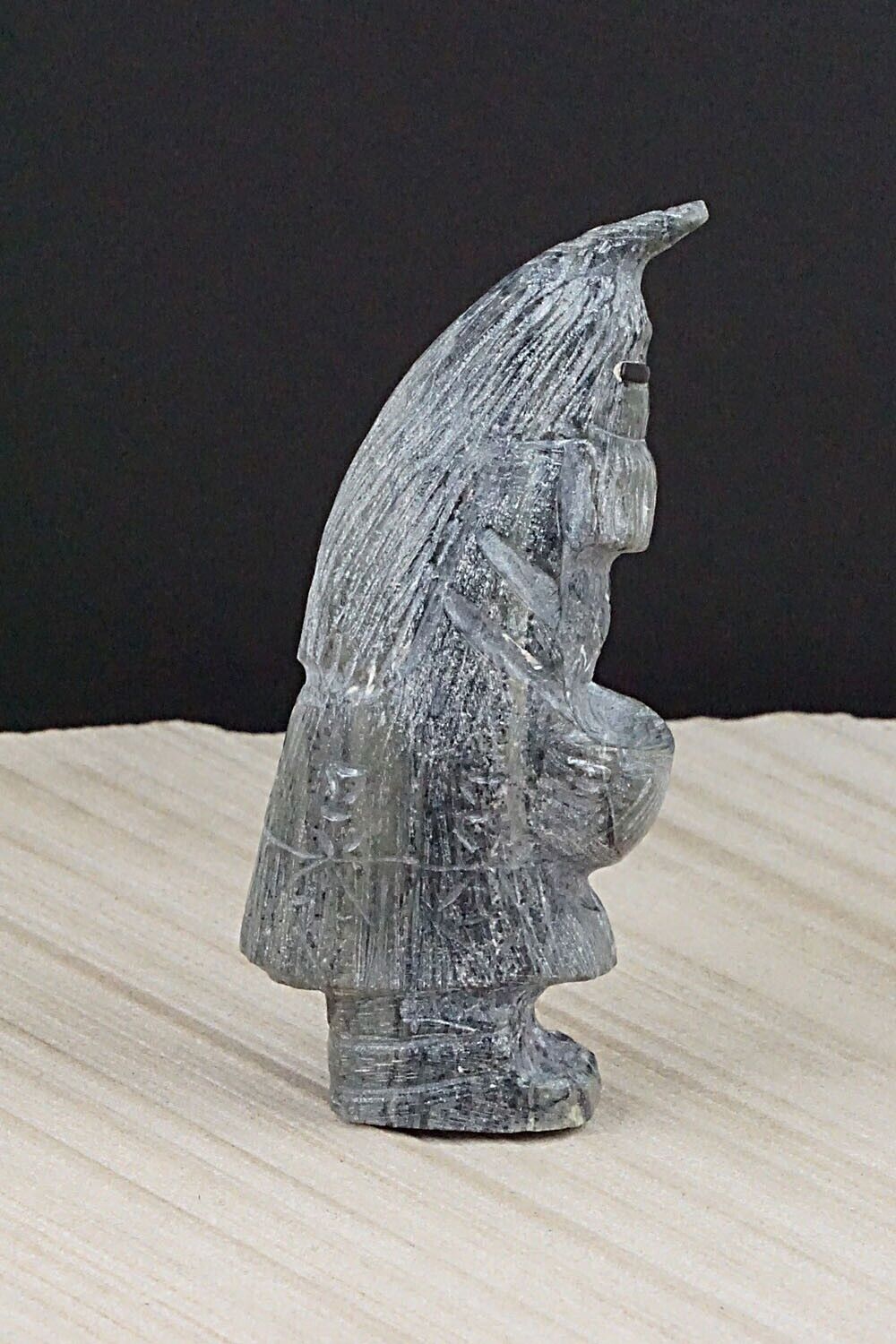 Corn Maiden Zuni Fetish Carving - Derrick Kaamasee