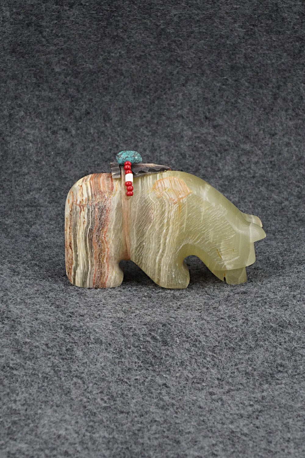 Bear Zuni Fetish Carving - Douglas Martza
