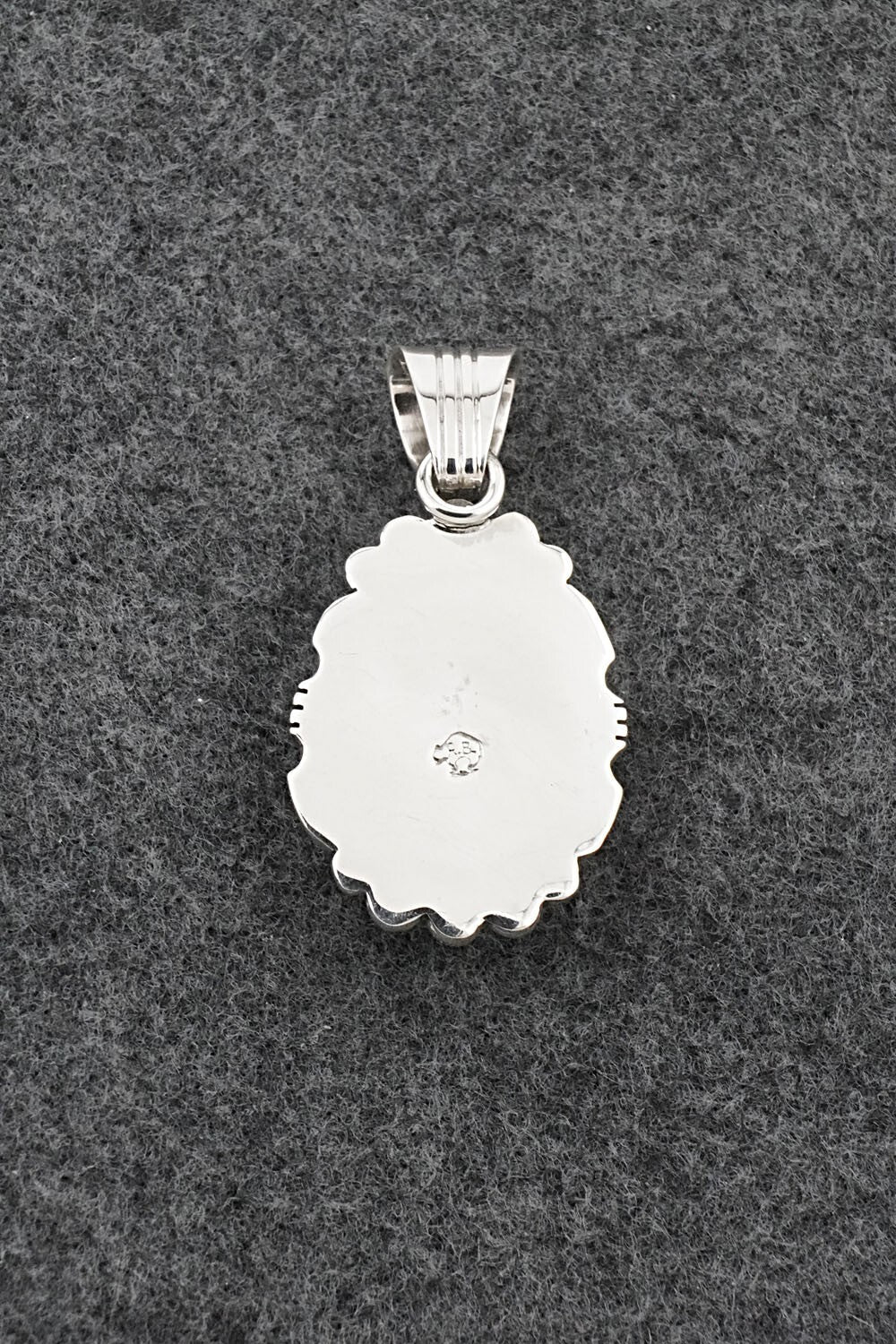 Turquoise & Sterling Silver Pendant - Daniel Benally