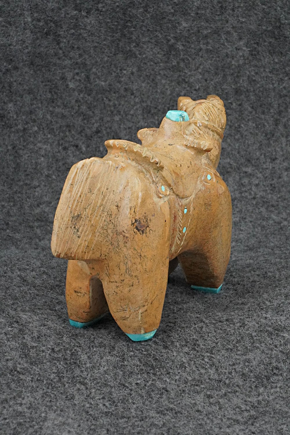 Horse Zuni Fetish Carving - Freddie Leekya