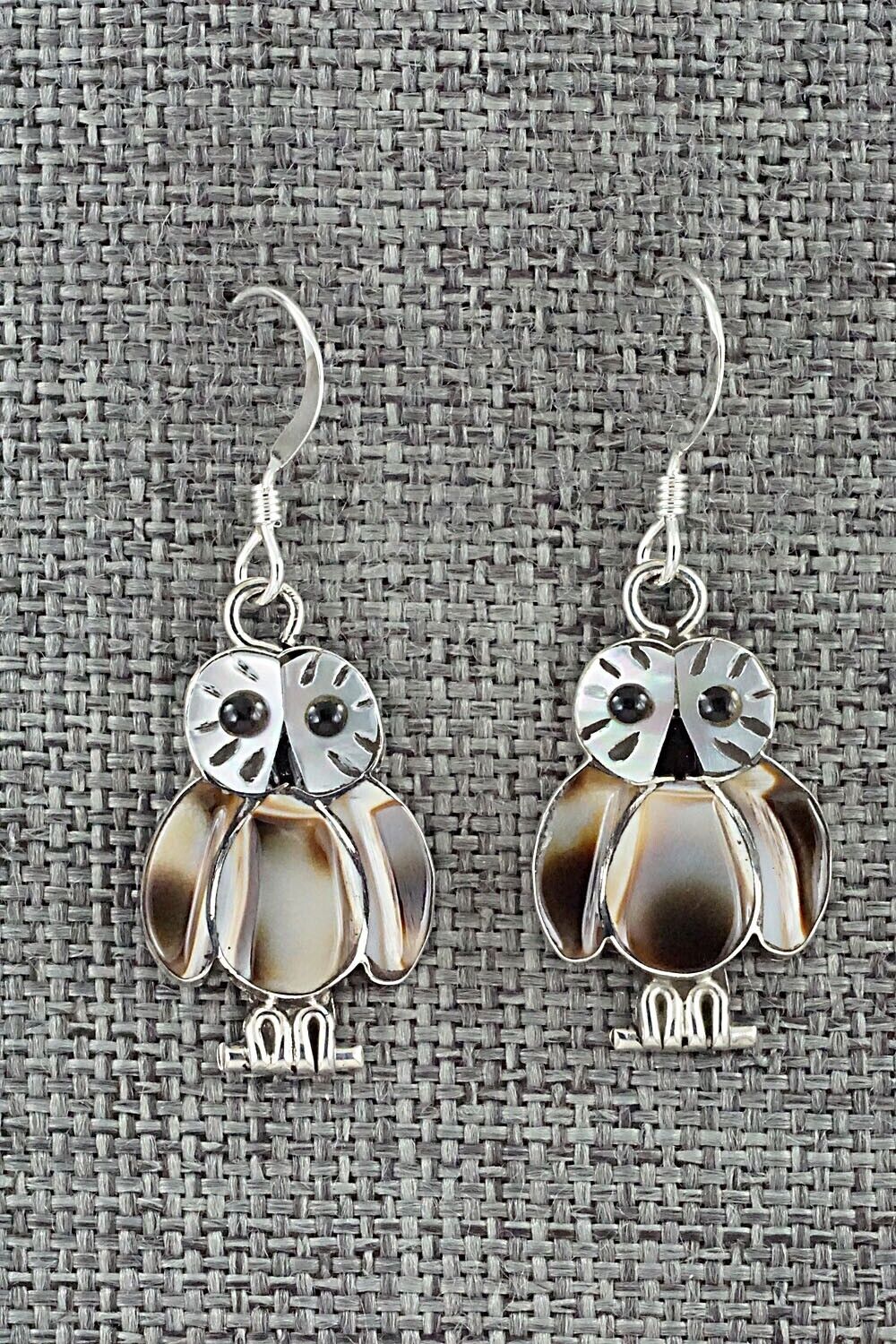 Multi Stone & Sterling Silver Earrings - Reginda Kallestewa
