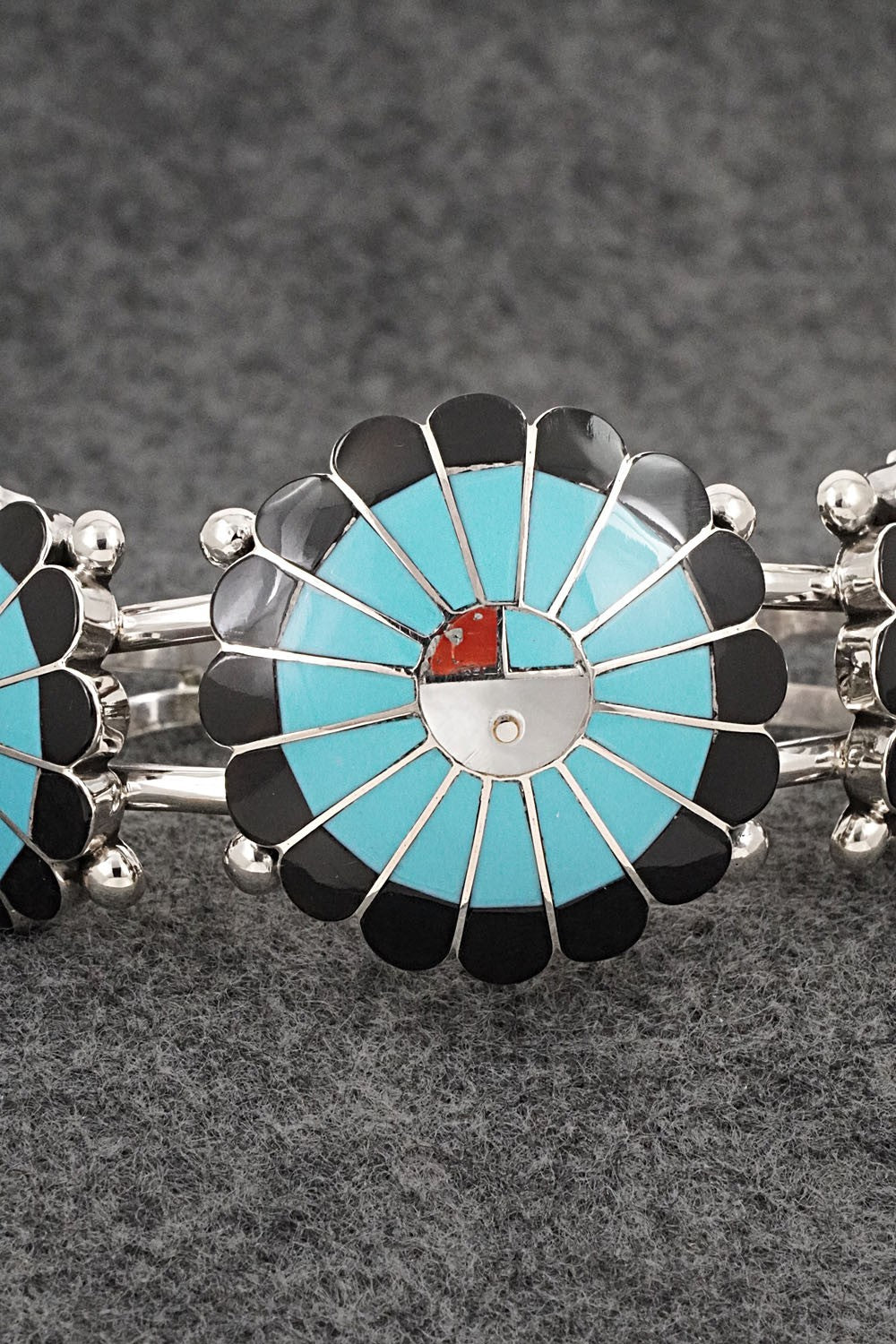 Multi-Stone & Sterling Silver Bracelet - Denise Siutza
