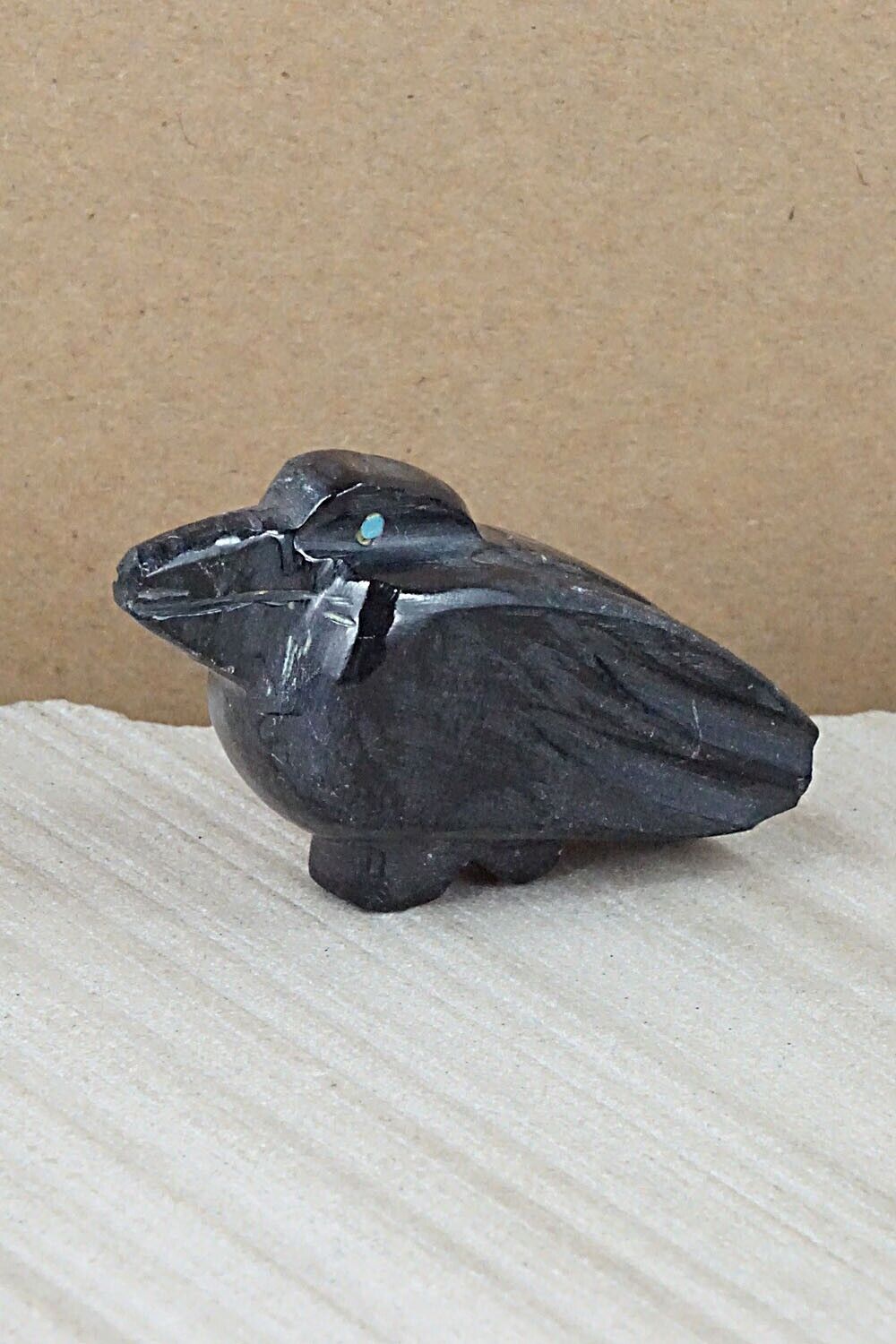 Crow Zuni Fetish Carving - Tim Lementino