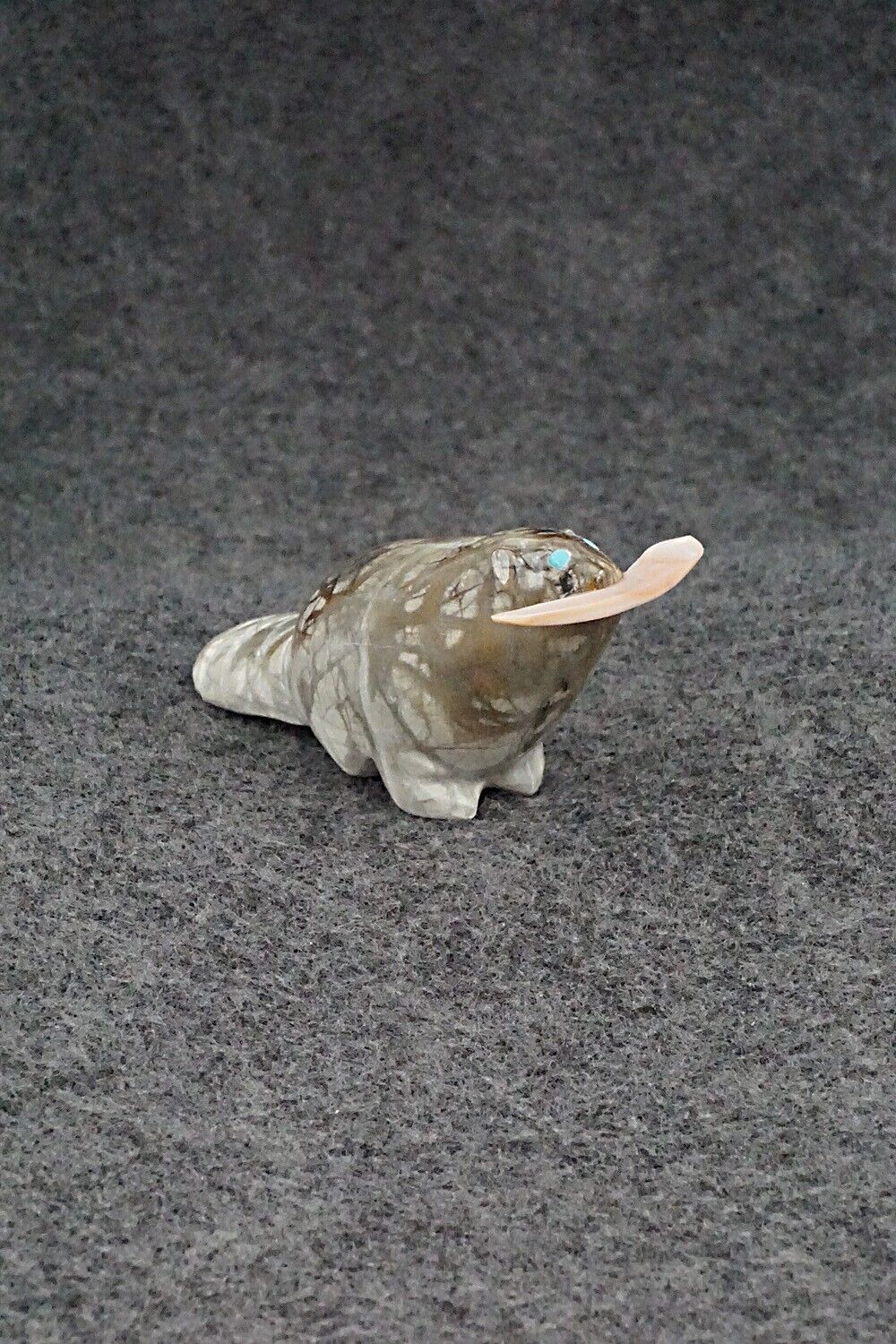 Beaver Zuni Fetish Carving - Delvin Leekya
