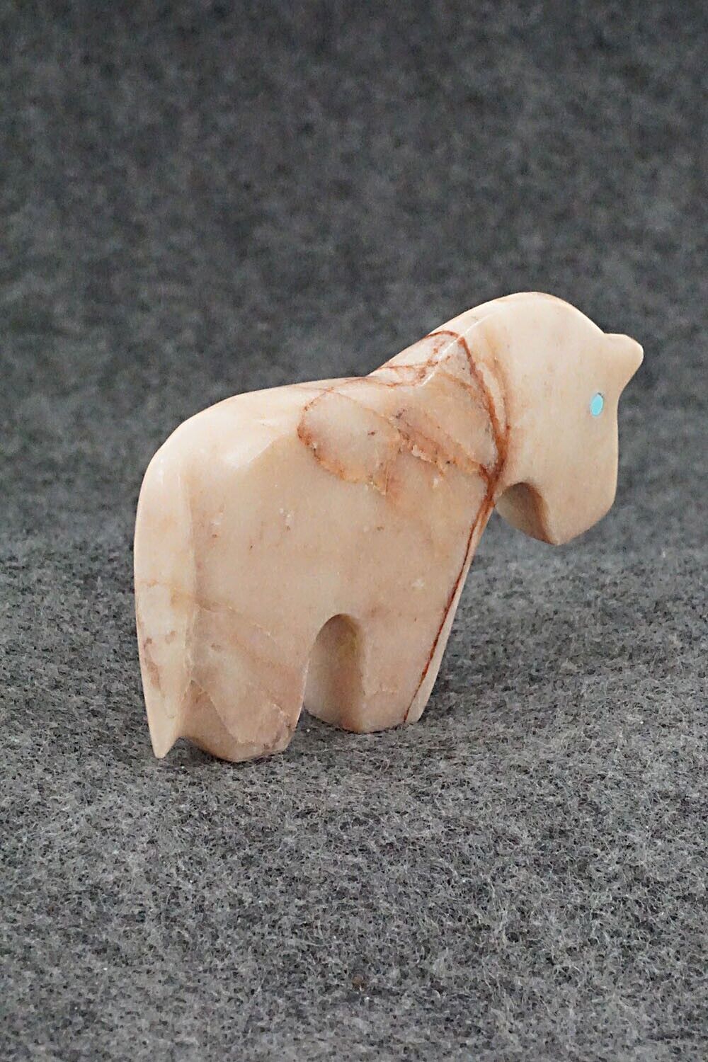 Horse Zuni Fetish Carving - Bernard Laiwakete