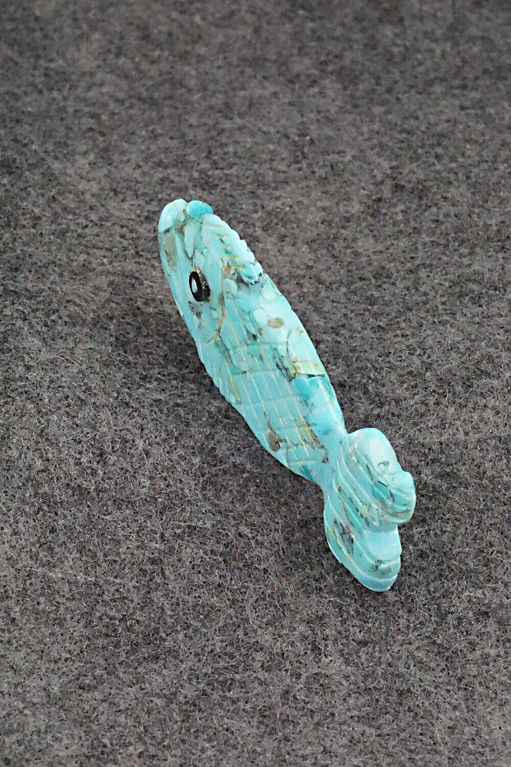 Fish Zuni Fetish Carving - Danette Laate