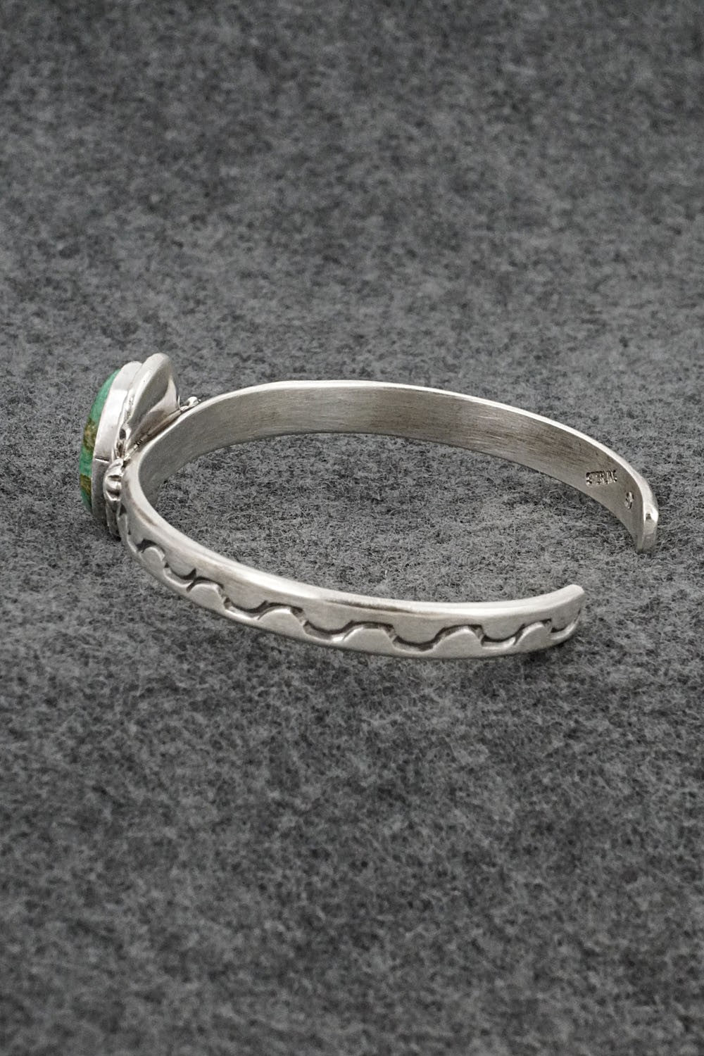 Turquoise & Sterling Silver Bracelet - Samuel Yellowhair
