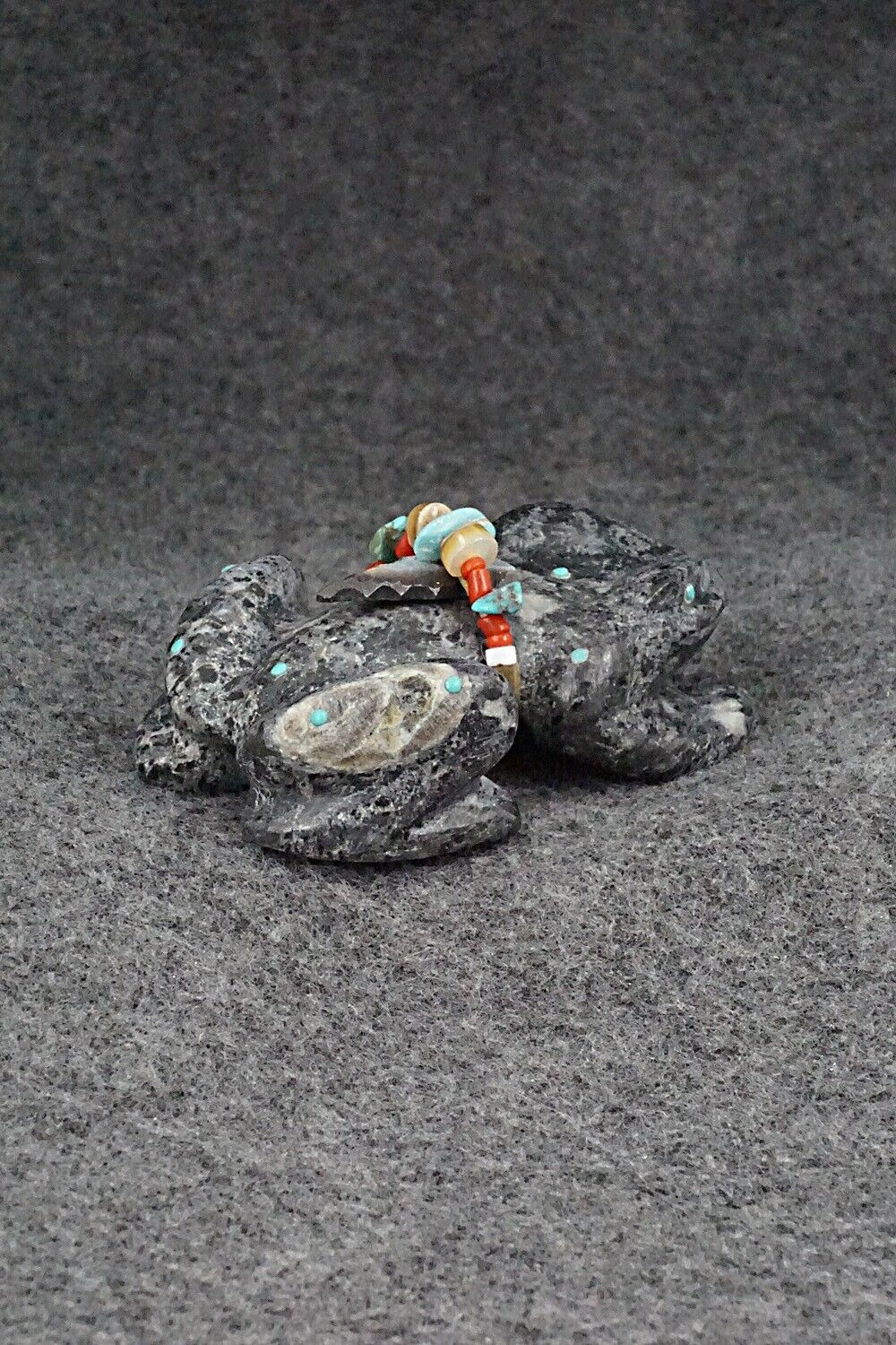 Frog Zuni Fetish Carving - Douglas Martza
