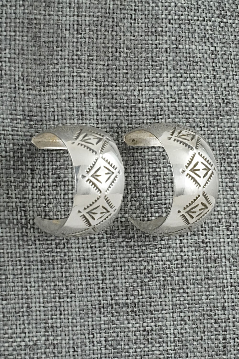 Sterling Silver Hoop Earrings - Nora Ashley