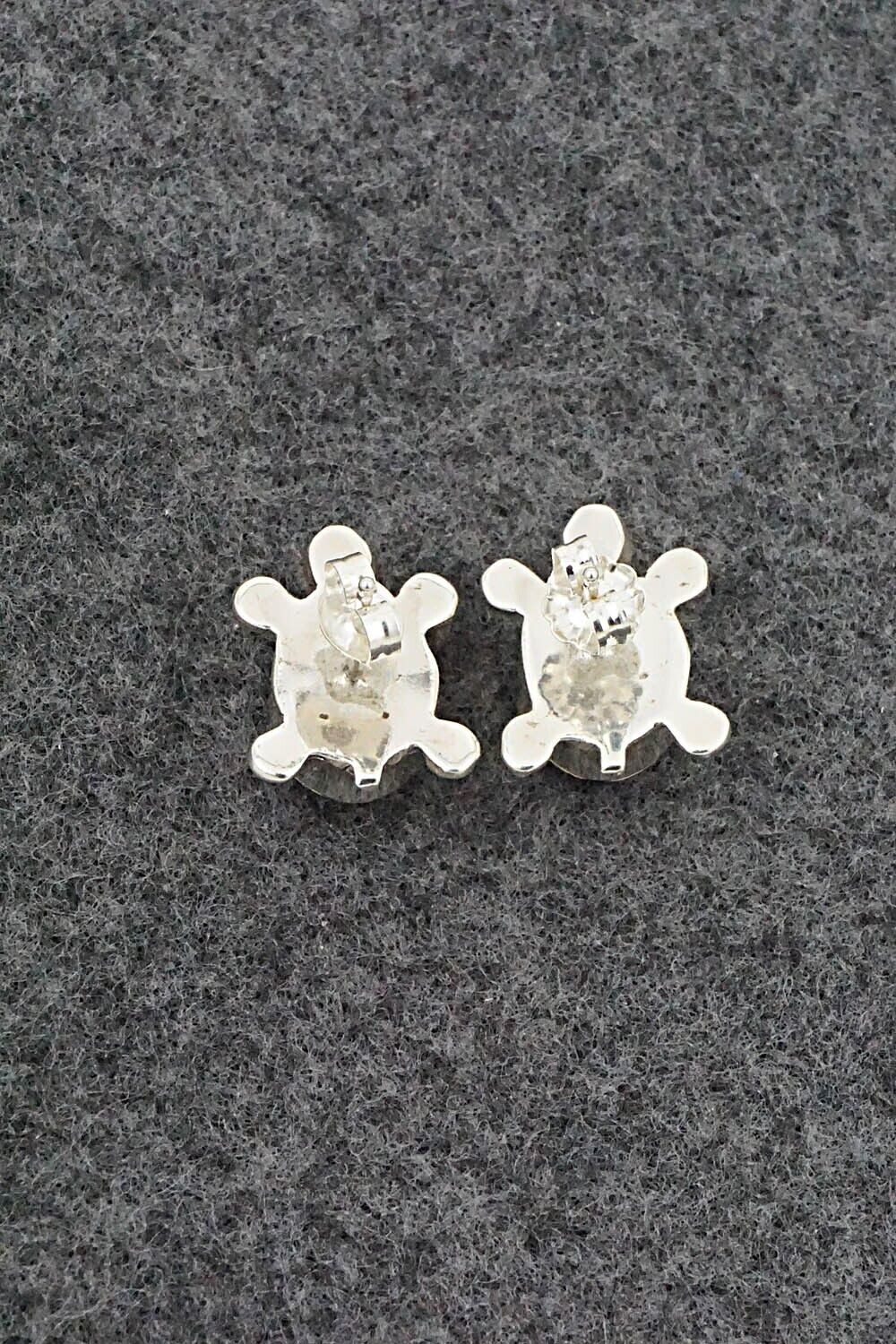 Opalite & Sterling Silver Earrings - Amelida Peynetsa