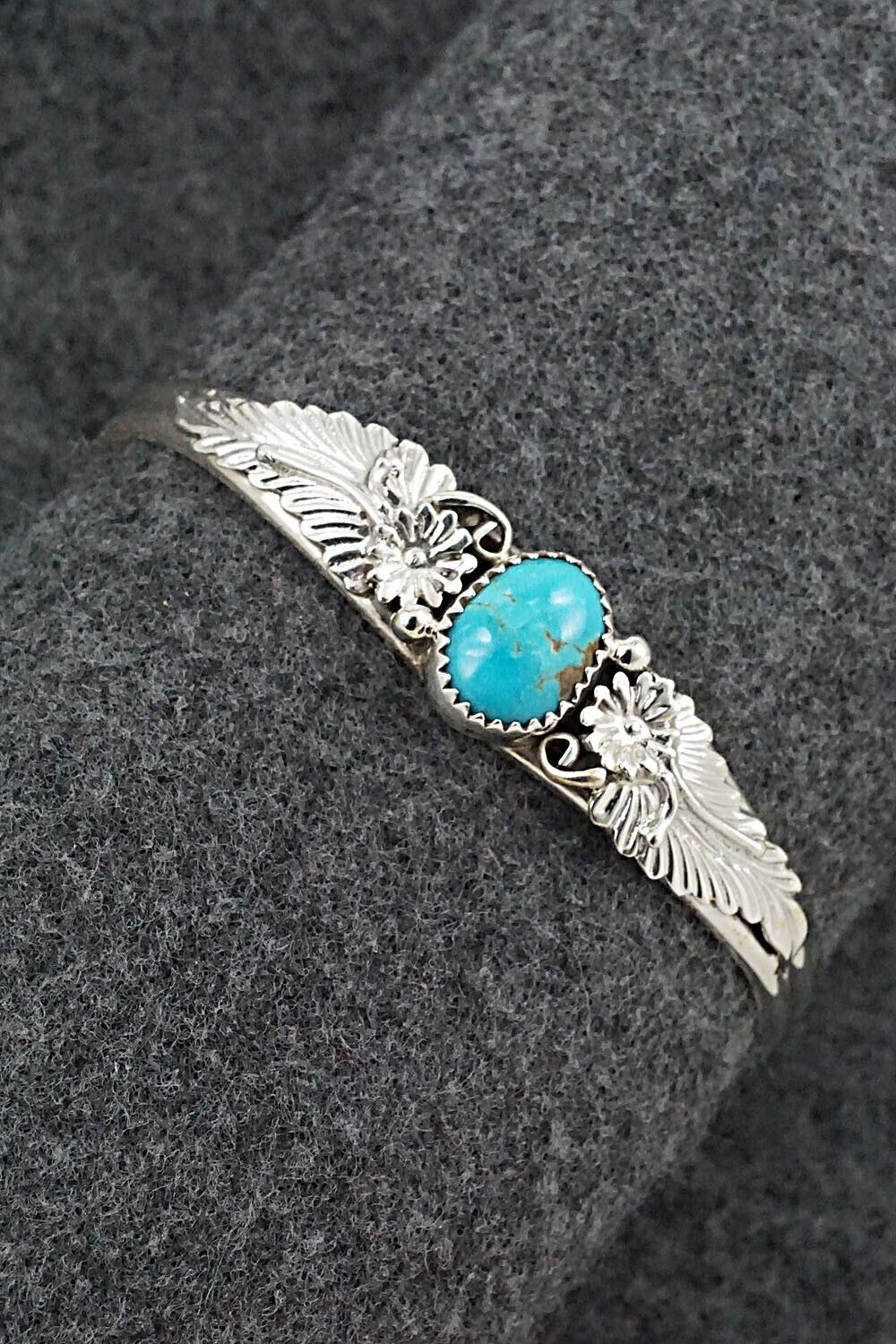 Turquoise & Sterling Silver Bracelet - Harris Largo