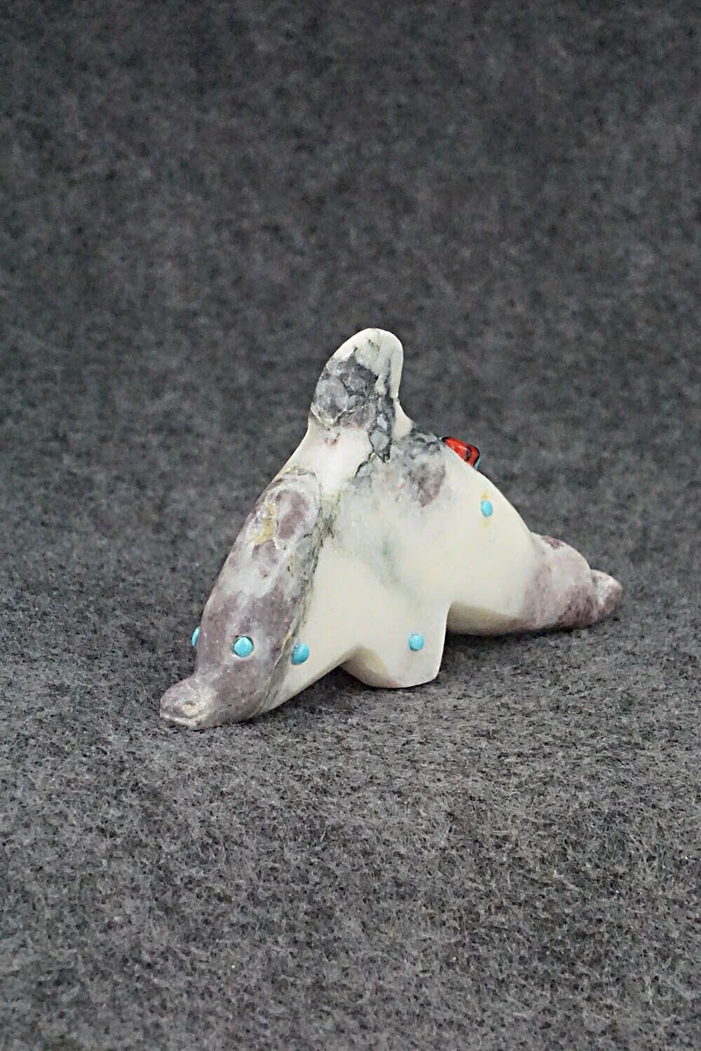 Dolphin Zuni Fetish Carving - Danette Laate
