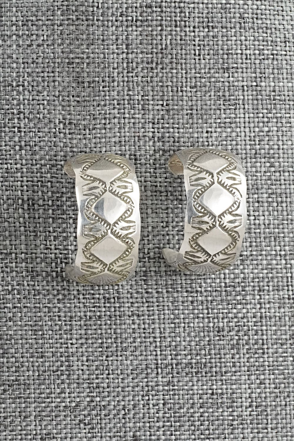 Sterling Silver Hoop Earrings - Nova Ashley
