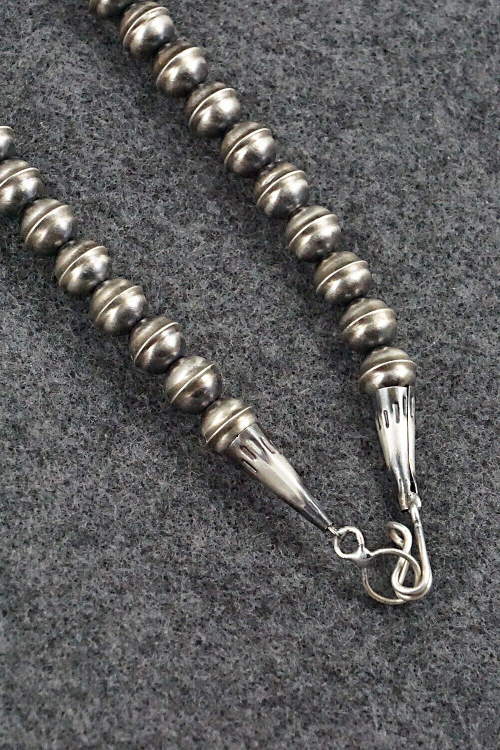 Turquoise & Sterling Silver Squash Blossom Set - Phil Garcia