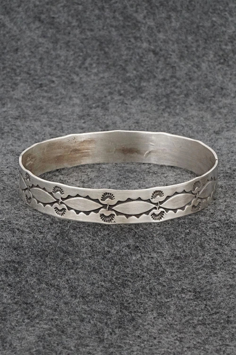 Sterling Silver Bangle Bracelet - Jerry Sandoval