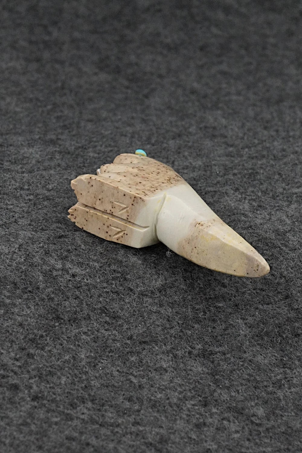 Dinosaur Zuni Fetish Carving - Cody Chavez