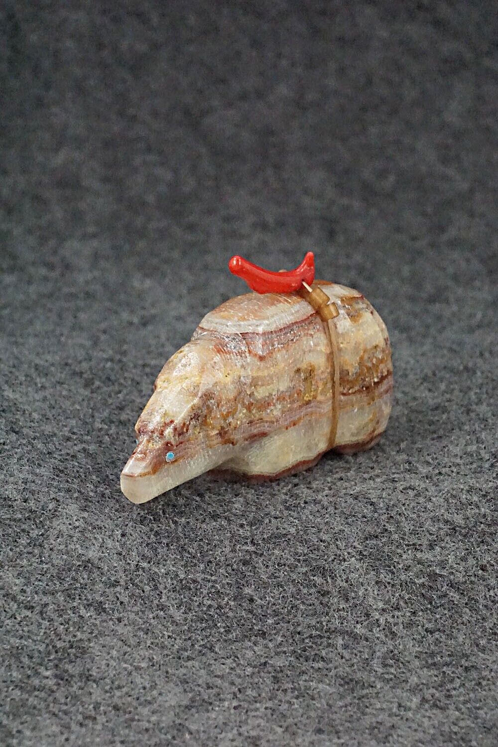 Bear Zuni Fetish Carving - Ed Lementino