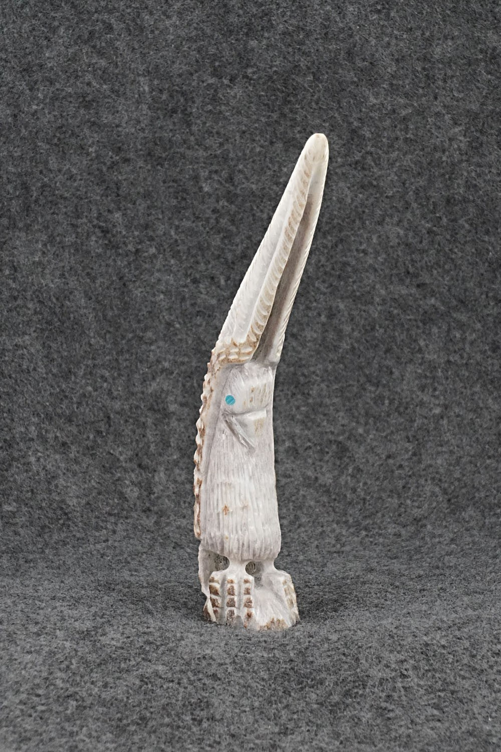Eagle Zuni Fetish Carving - Garrick Weeka