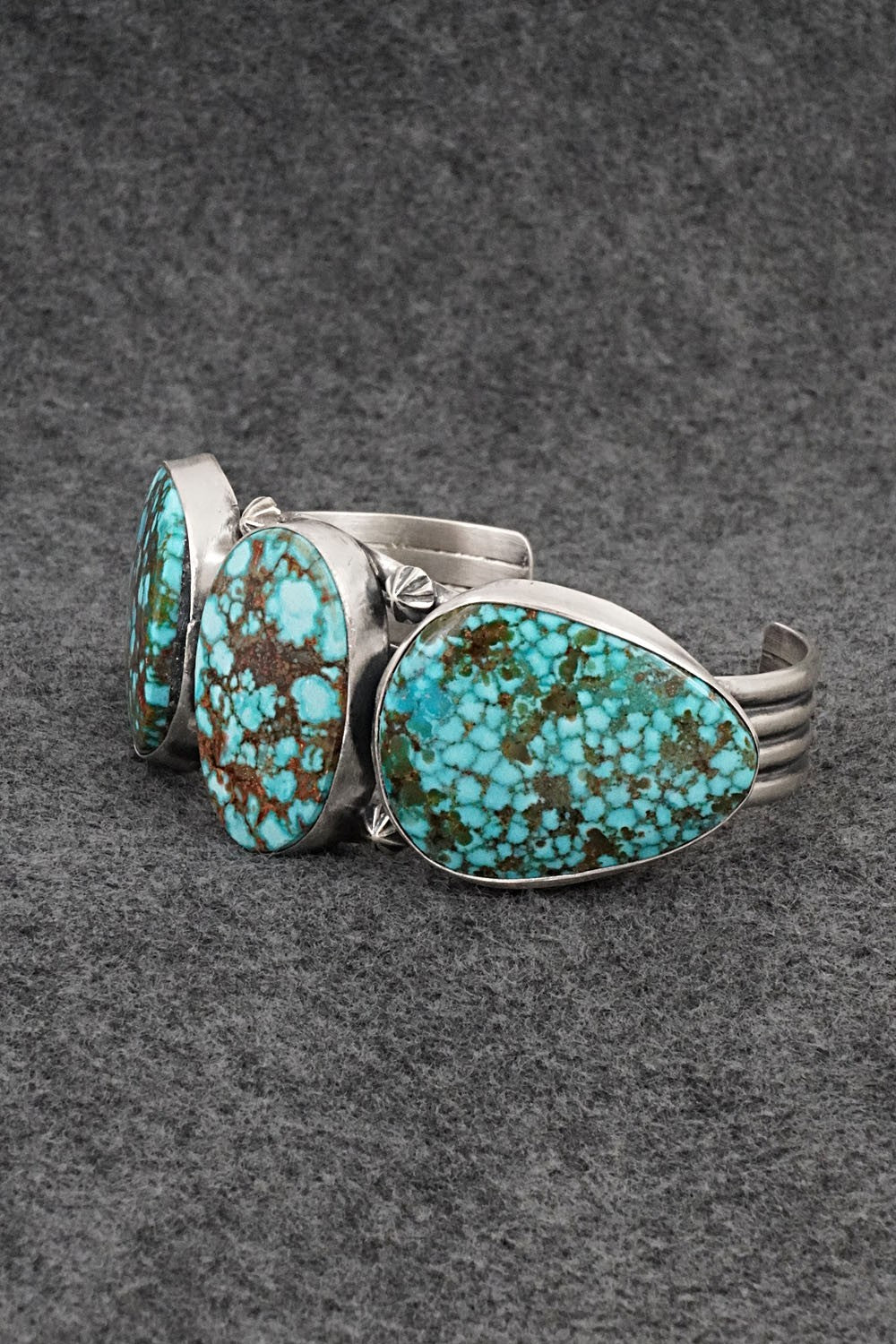 Turquoise & Sterling Silver Bracelet - Darrin Livingston