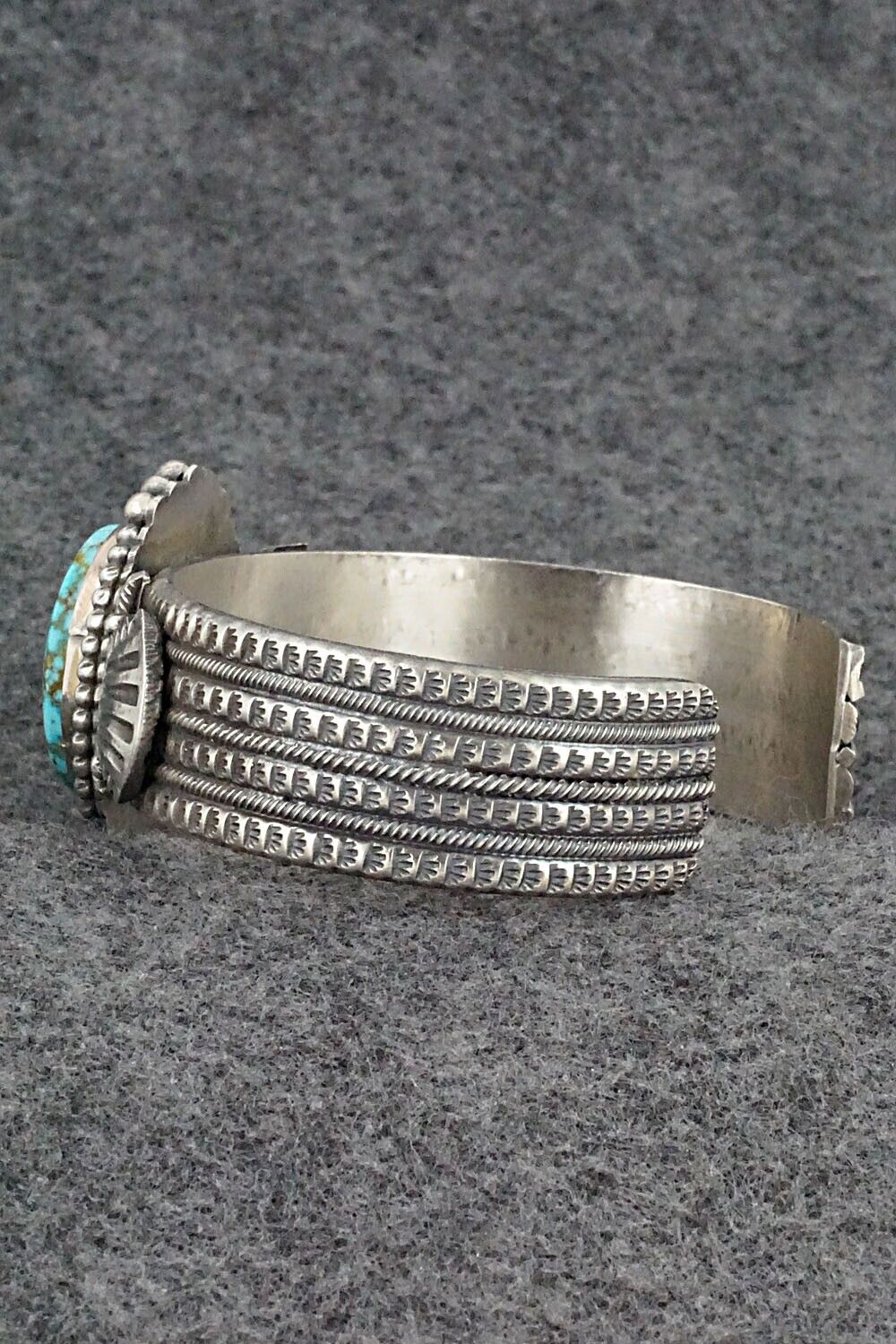 Turquoise & Sterling Silver Bracelet - Michael Calladitto