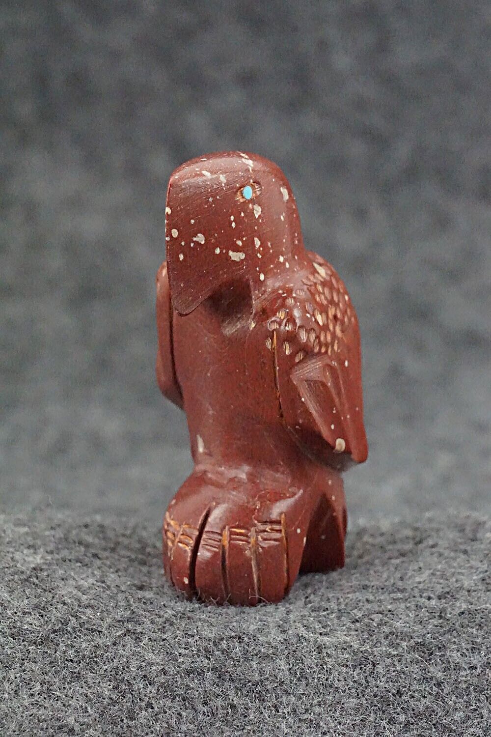 Eagle Zuni Fetish Carving - Gilbert Lonjose