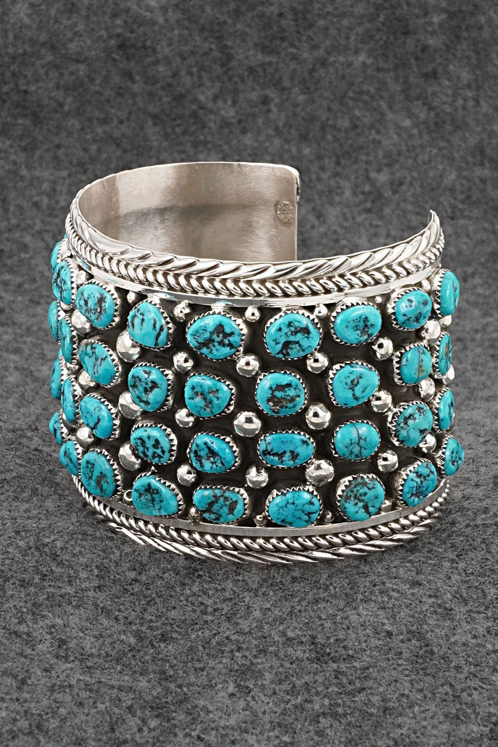 Turquoise & Sterling Silver Bracelet - Darlene Begay