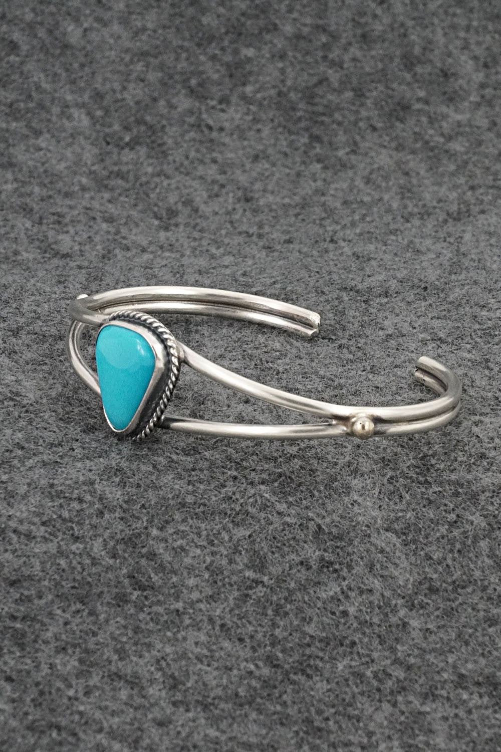 Turquoise & Sterling Silver Bracelet - Rena Begay