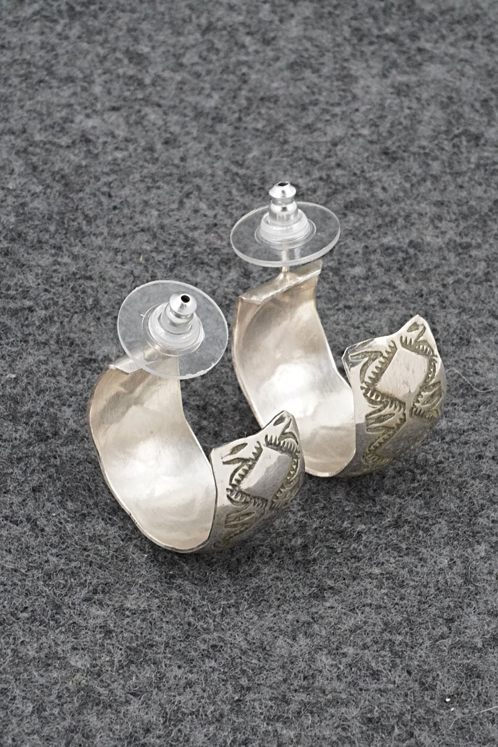 Sterling Silver Hoop Earrings - Nova Ashley