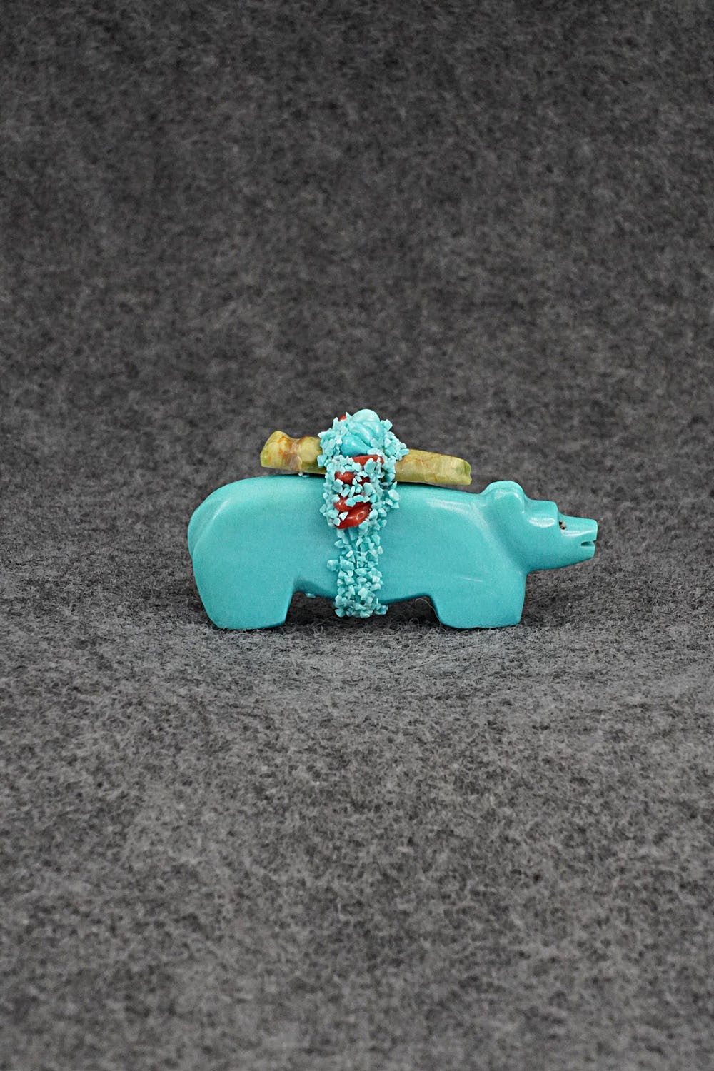 Bear Zuni Fetish Carving - Marvelita Phillips
