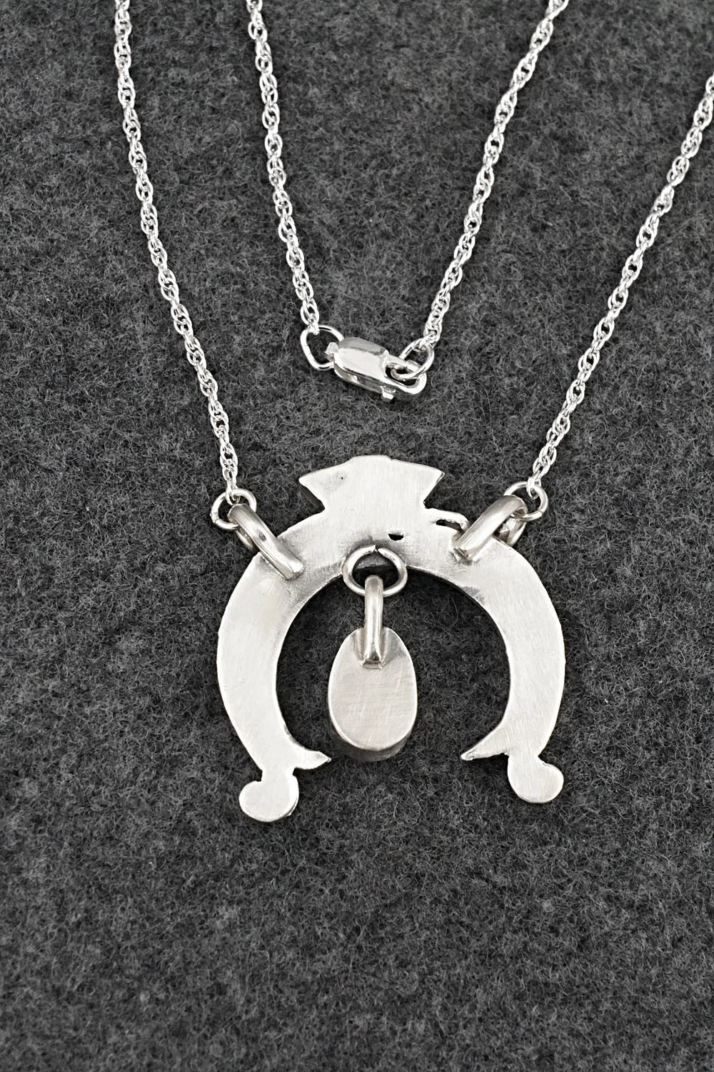 Turquoise & Sterling Silver Necklace - Gary Shorty