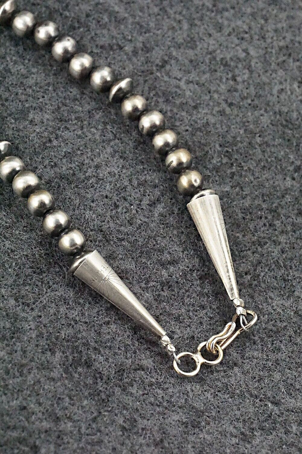 Spiny Oyster & Sterling Silver Necklace - Louise Joe