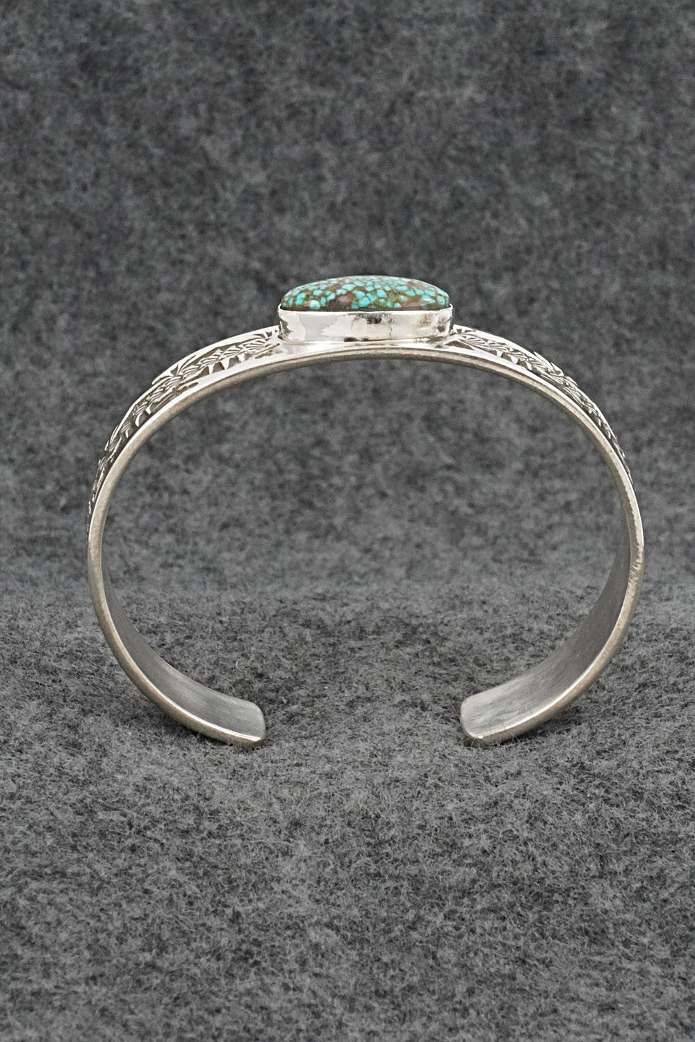 Turquoise & Sterling Silver Bracelet - Arnold Blackgoat