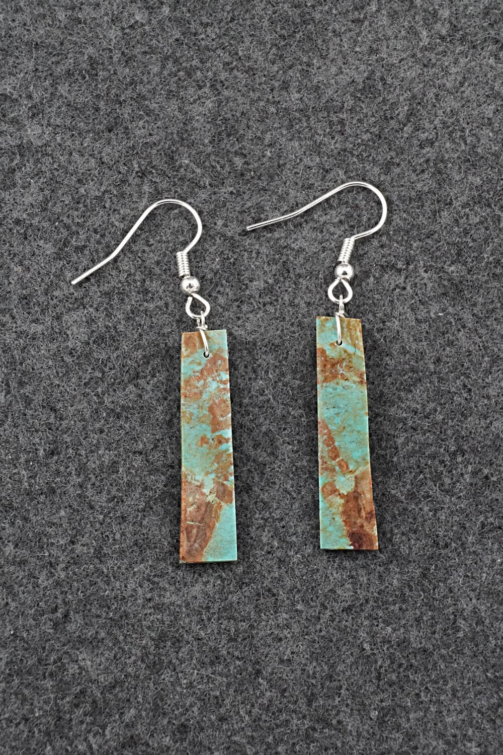 Turquoise & Sterling Silver Earrings - Tammy Nolcot